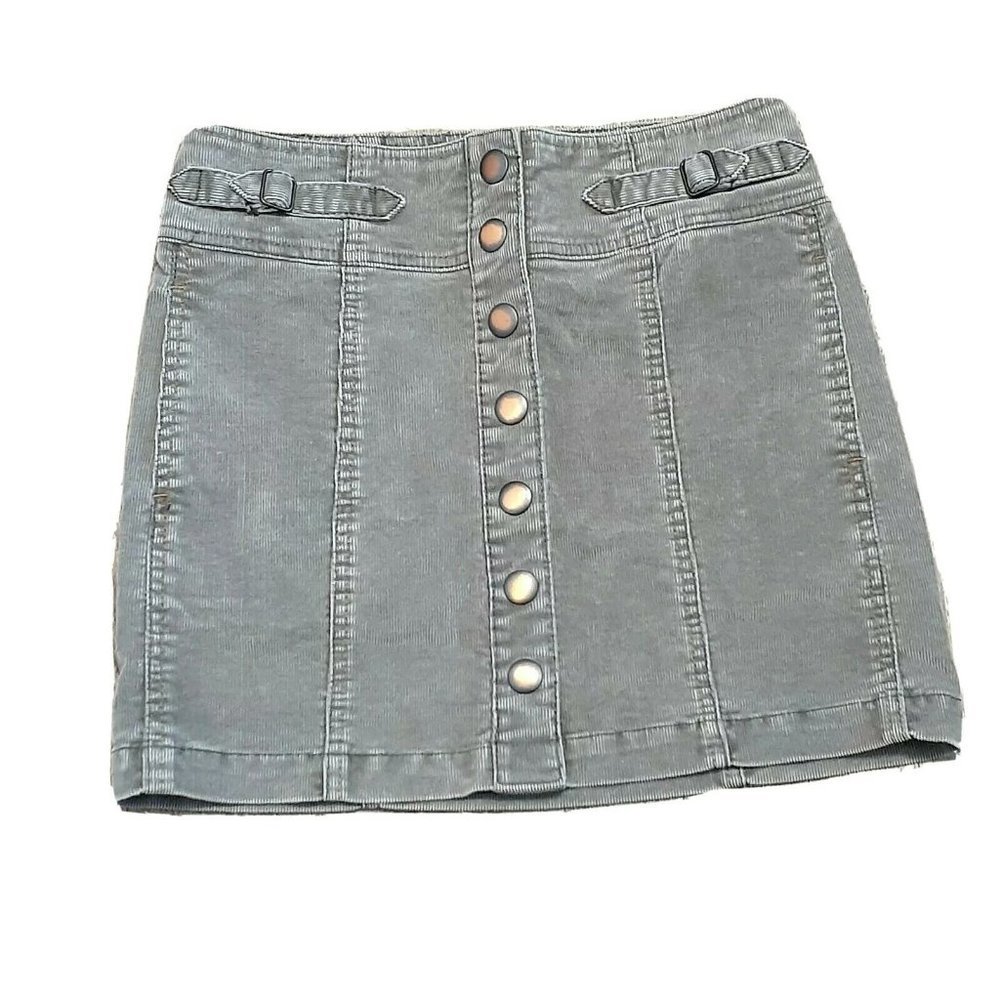 Gap Button Down Corduroy Skirt ~ Sz 1